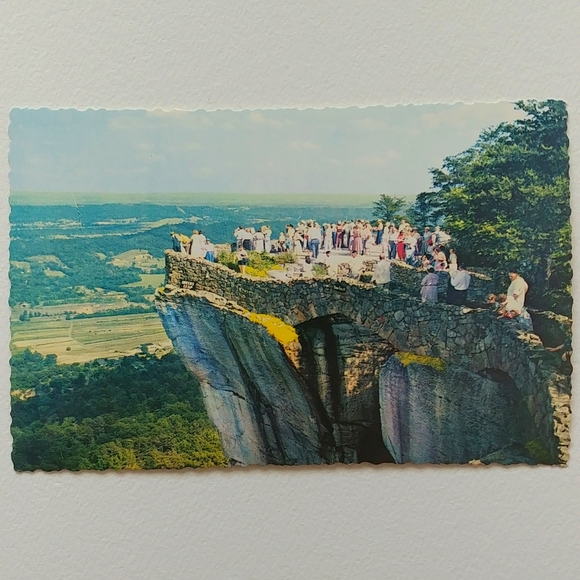 Free - vintage lover's leap postcard